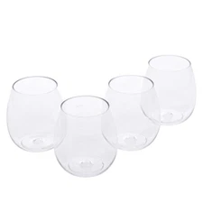 Curtis Stone 4-pack Tritan Wine Glasses
