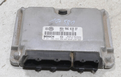 VW Golf 4 1J Bj 99 - 2,0 APK 2,0 85KW Motor Steuergerät 06A906018EF #107580-C128