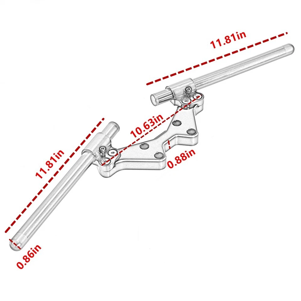 Kit de elevadores de manillar ajustables 3D deportivo para HONDA CT125 TRAIL 125 2020+ Foto 3 de 4
