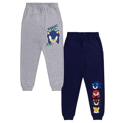 Sonic The Hedgehog Jungen Jogginghose 2er Pack Jogginghose Trainingshose