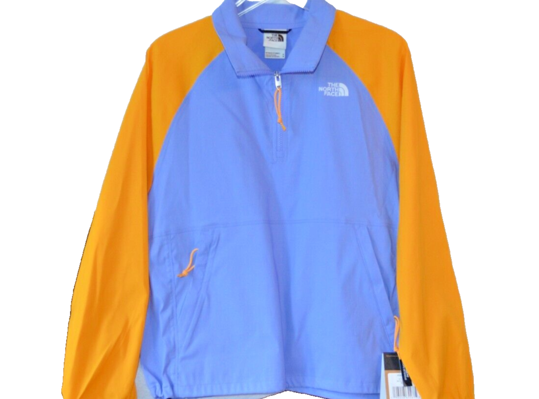 THE NORTH FACE WOMEN'S CLASS V PULLOVER IN PURPLE YELLOW UPF 40 SZ