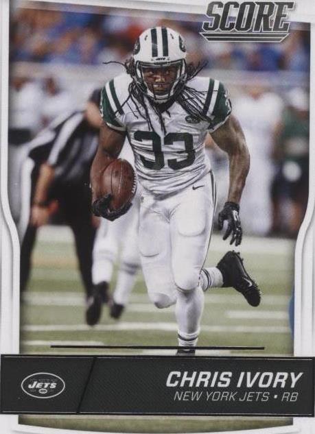 2016 Score Chris Ivory #221 - 1 of 2