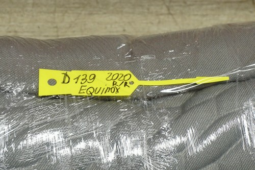 GRAY 2018-2020 CHEVROLET EQUINOX REAR RIGHT UPPER BACKREST SEAT COVER CLOTH OEM - Picture 8 of 8