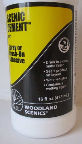 Woodland S191 Scenic Cement Spray or Brush on scenic Adhesive 473ml + PL - Picture 2 of 10