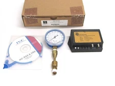 GE SENSING PRESSURE TRANSMITTER, T30-01E-B-15017, w/ GAUGE