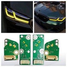 DRL BMW 5' G30 G31 G38 F90 LCI 21-23 LED Board Angel Eye Lemon Yellow Light EUR