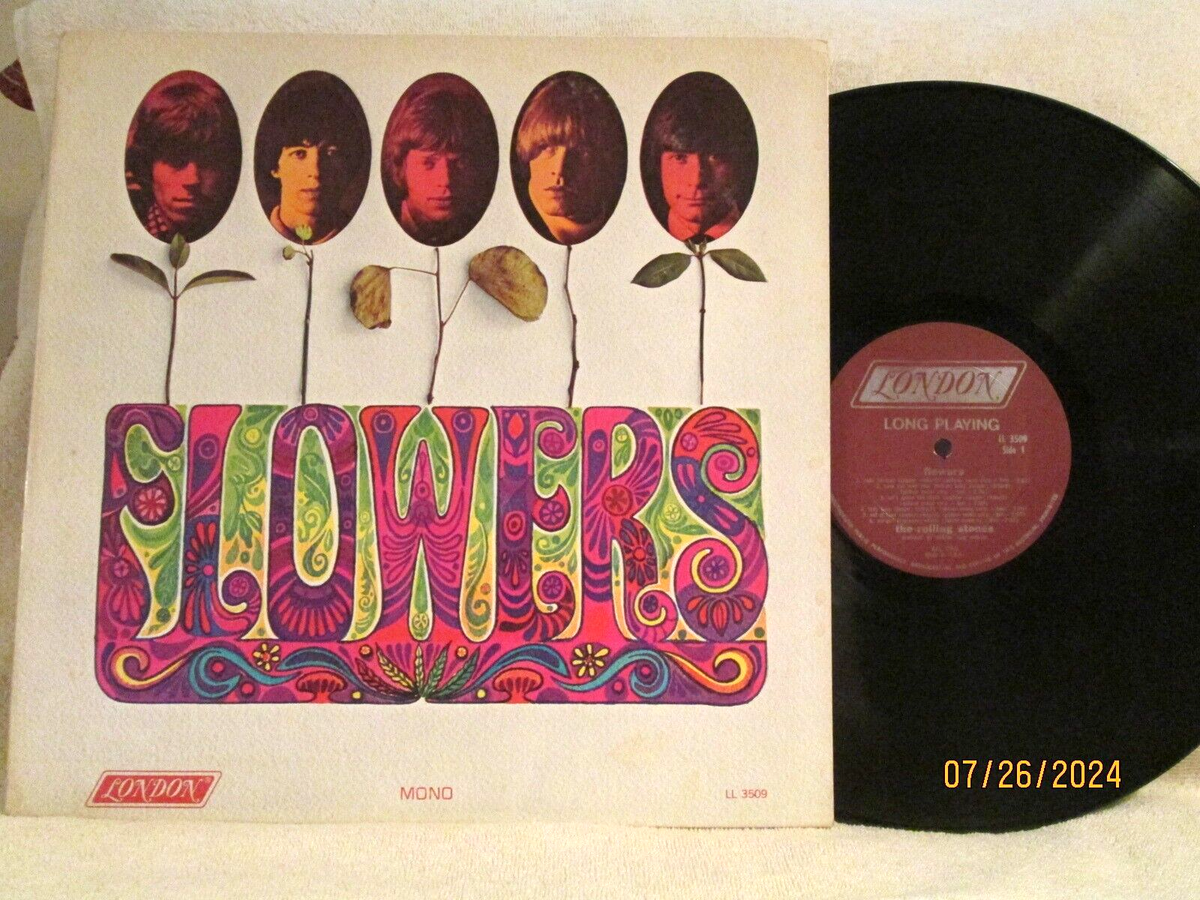 THE ROLLING STONES FLOWERS ORIGINAL 1967 MONO LONDON BRIT-BLUES