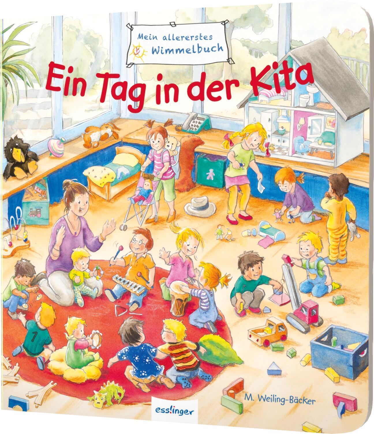 Thumbnail - Sibylle Schumann Mein Allererstes Wimmelbuch: Ein Tag In Der Kita