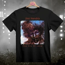 Jimi Hendrix The Cry Of Love Classic Rock Band T-Shirt Black S-3XL