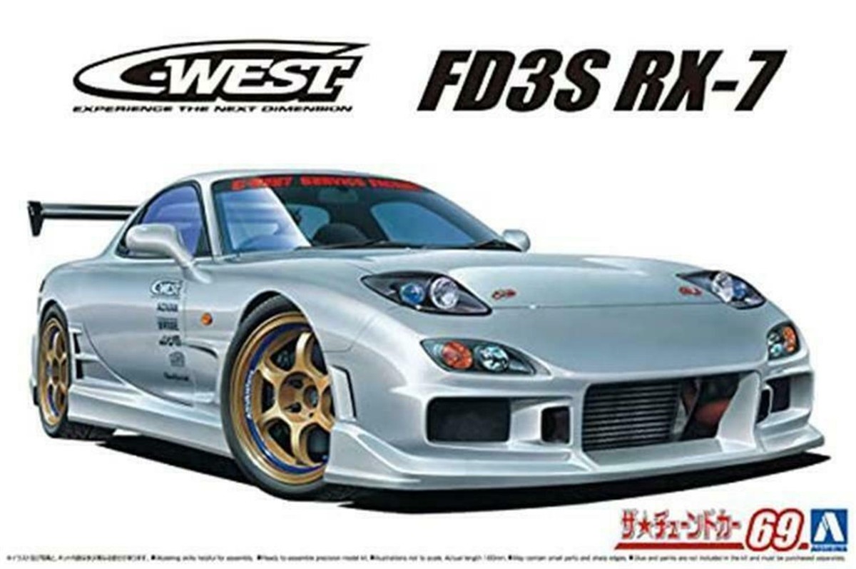 1/24 The Tuned Car Series No.69 Mazda C-WEST FD3S RX-7 1999