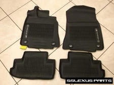Lexus RCF (2015-2018) OEM Genuine 4pc ALL WEATHER FLOOR "LINER" MATS 