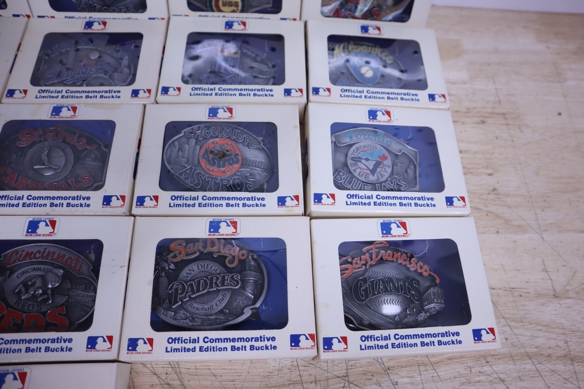 Vintage Rare 1988 Limited Edition MLB Belt Buckle Complete