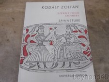 Kodaly Zoltan, Szelely Fono/Spinnstube/Spinnery-Universal Edition, 1968