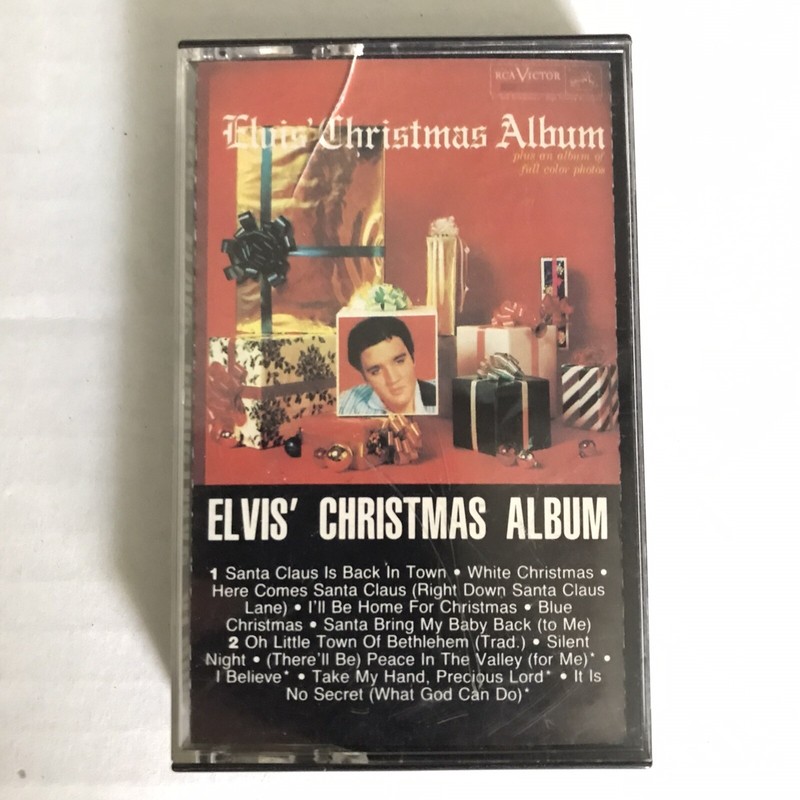 Elvis’ Christmas Album On RCA Cassette Dated 1957 On The Insert Holiday Classics