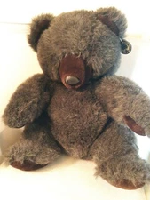 Vtg 1985 Brown Bear Polar Puff Mighty Star 24K Special Effects Stuffed Plush Toy