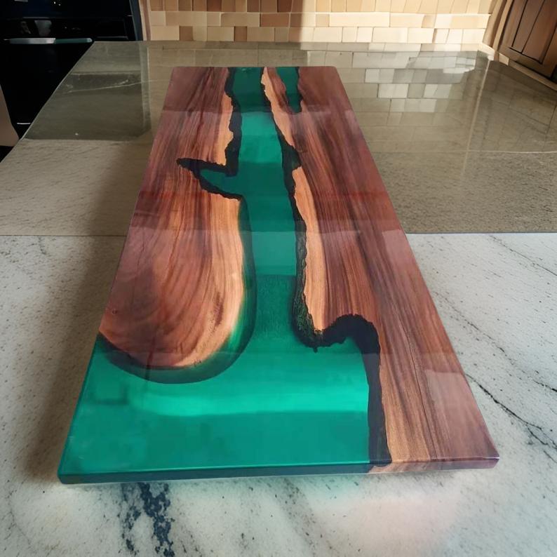 Handmade Epoxy Table ,dining, coffee table, custom order resin river slab tops