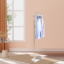Heavy Duty Clothing Garment Rack Single Hanging Garment Bar Hanger Coat Stand