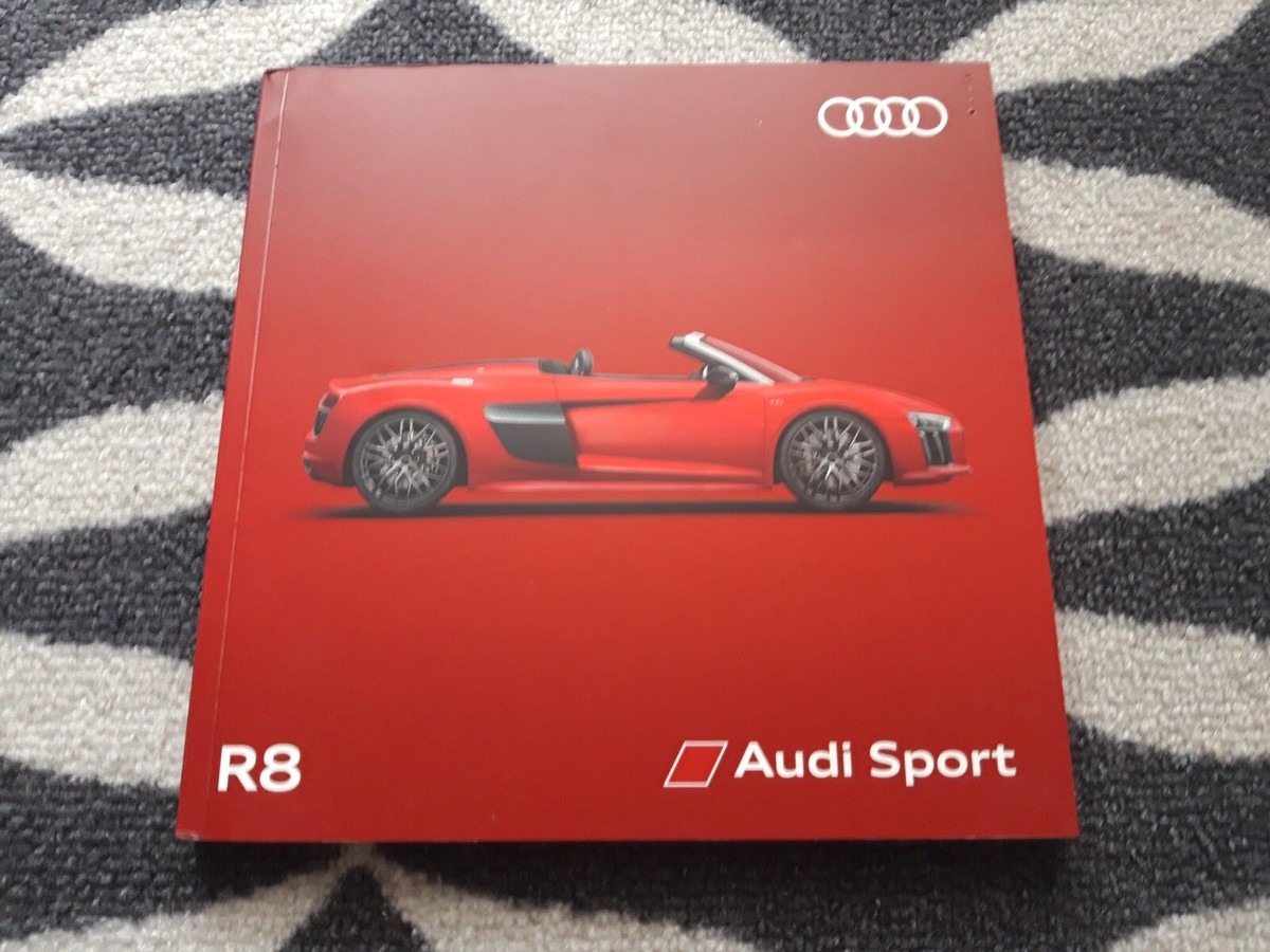 Audi R8 カタログ 2017 Audi R8 SPYDER & COUPE Brochure Catalog Prospekt