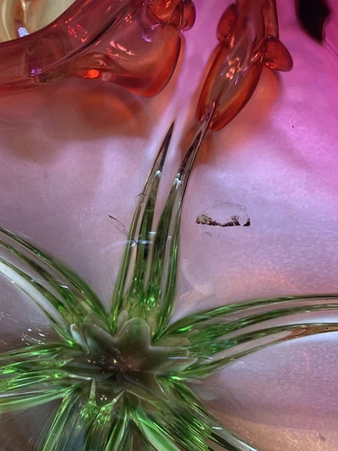 Vintage Murano Glass Centerpiece