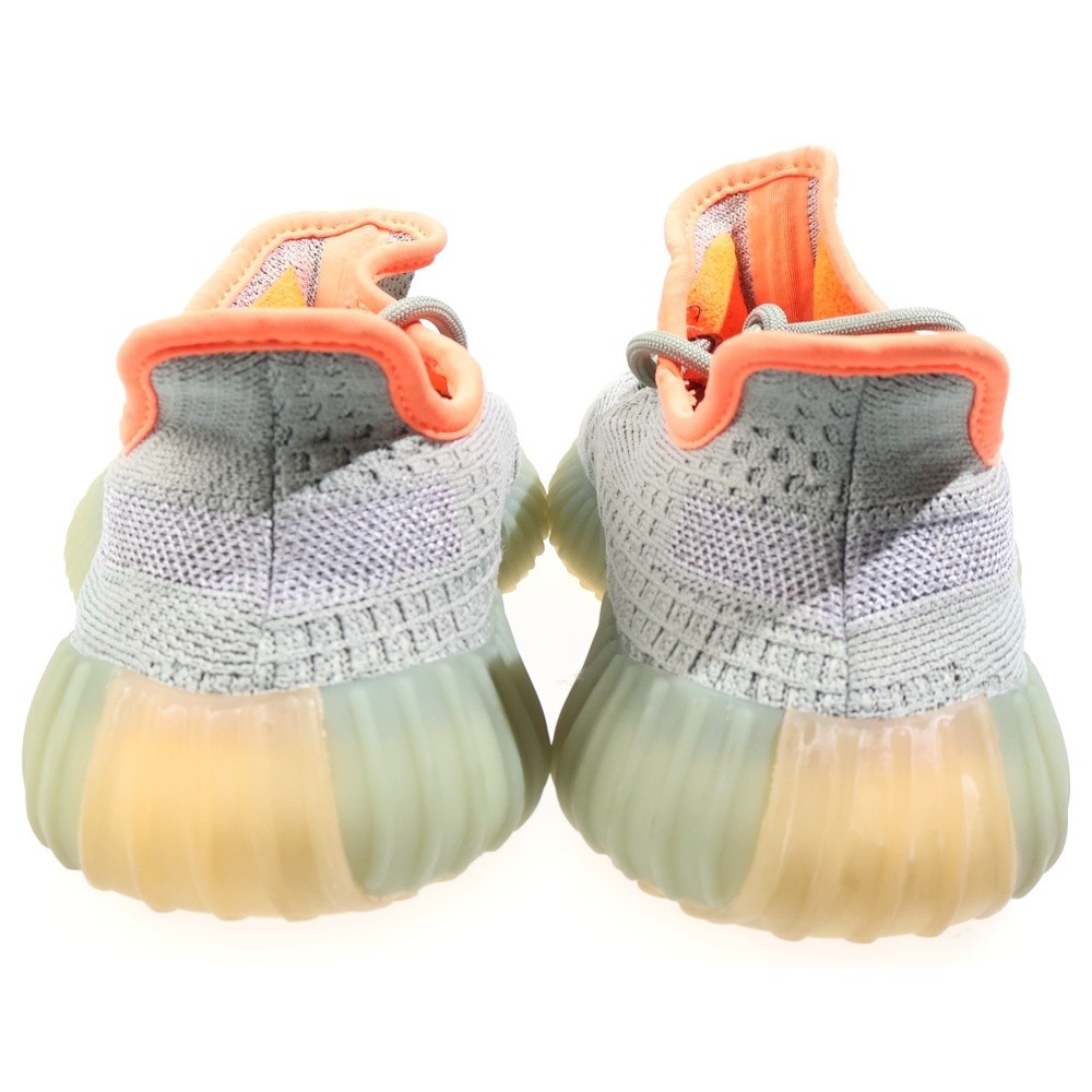 Women 7.5US Adidas Yeezy Boost Desert Sage Low Cut Sneakers Women'S Khaki/Orange thumbnail 3