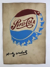 Andy Warhol COA Art Painting Original Drawing Vintage Paper Signed