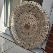 Metal silver WALL ART Hanging Home Decor 