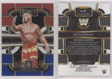2024 Panini Select WWE Concourse Red & Blue Prizm Hulk Hogan #81