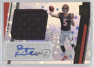 2019 Panini Unparalleled Jersey Astral /150 Ryan Finley #318 Rookie Auto RC 2r8