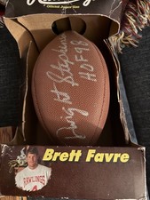 Vintage Rawlings Brett Farve Signature Series Signed by Dwight Stephenson HOF 98