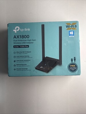 TP-Link Archer TX20U Plus AX1800 WiFi 6 Dual Band USB Adapter (US)