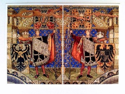 Berlin, Preußischer und Deutscher Herold, Mosaik in der Kaiser-Wilhelm-Gedächtni