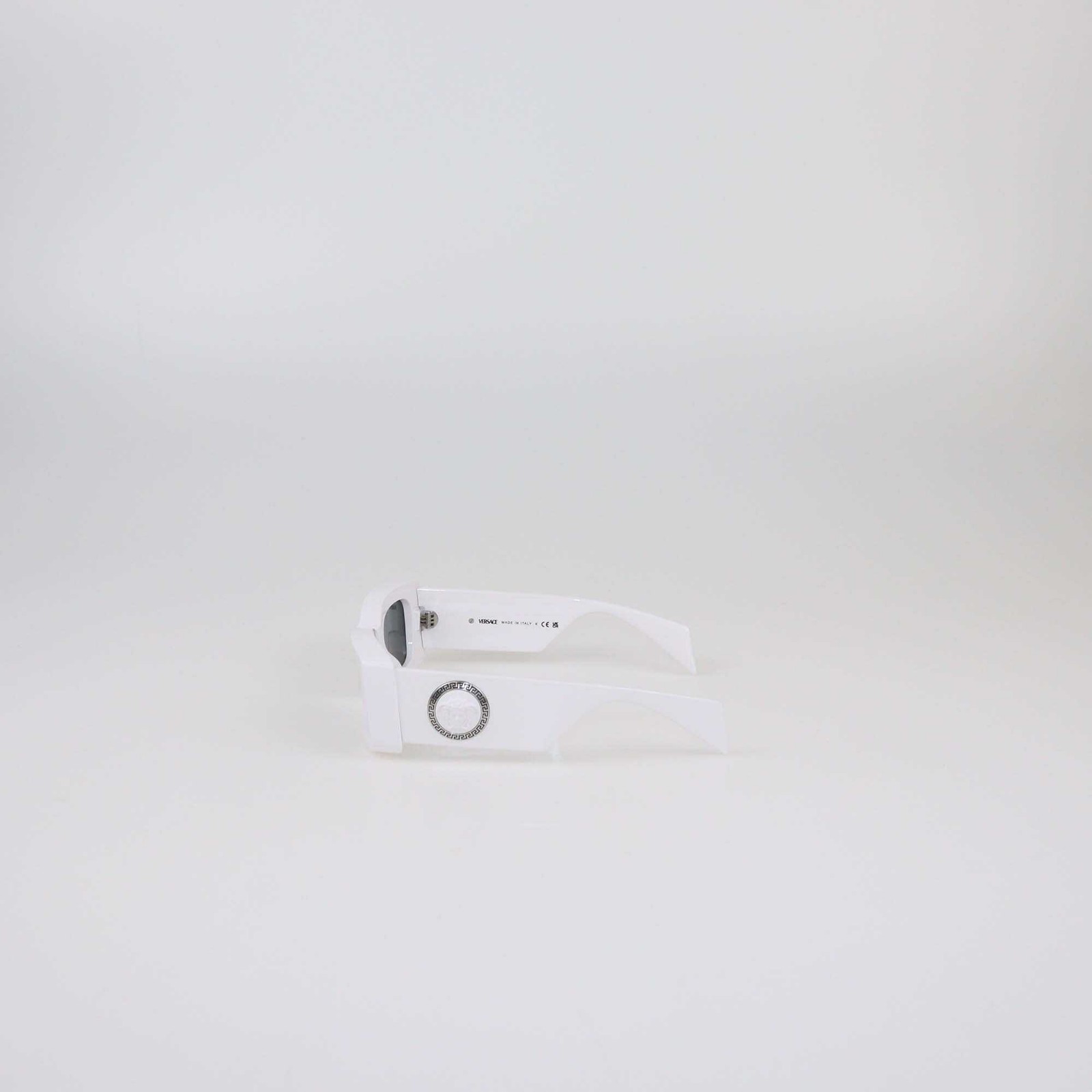 Versace White/Black Rectangular Sunglasses - image 4