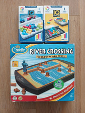 SmartGames IQ Twins, IQ Puzzler, ThinkFun Riv...