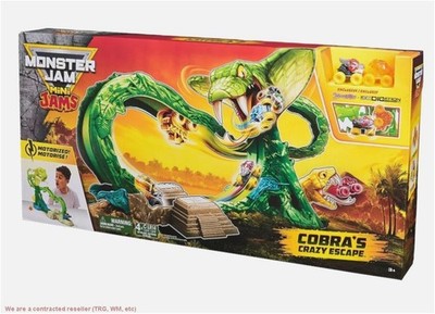 ミニカー Monster Jam Mini Cobra's Crazy Escape Monster Jam Mini Cobras Crazy Escape Toy Vehicle Playset | eBay