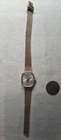 TIMEX womens 1979 Mechanical gold tone watch model 23 Runs Gr8 Mesh band