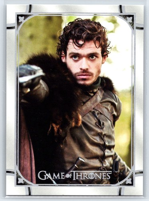 #ad #ad 2021 Rittenhouse Game of Thrones Iron Anniversary Series 2 Robb Stark #47 $2.95