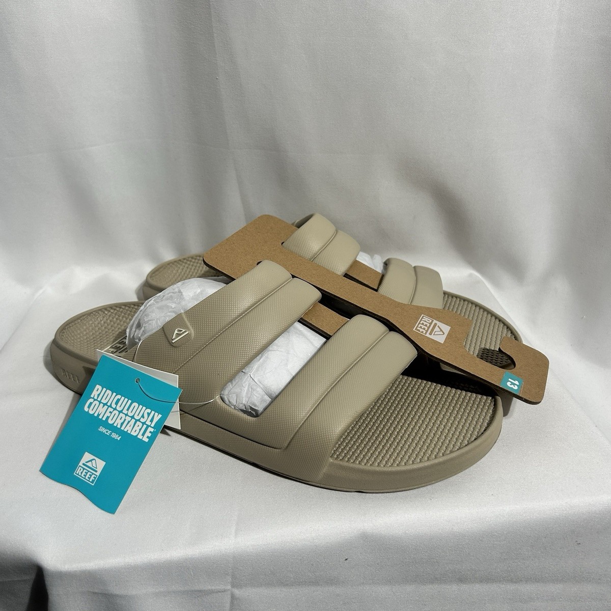 Reef Oasis Two-Bar Waterproof Sandals/Slides Men display picture 1