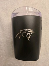 Carolina Panthers NFL 10oz Stainless Steel Rocks Tumbler New By Logobrands