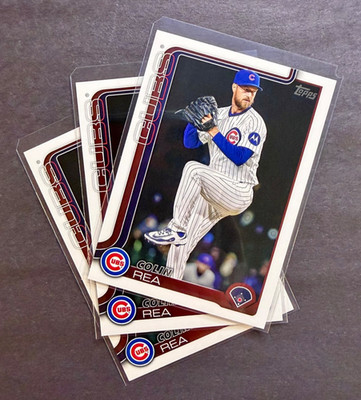 2025 Topps Update Series COLIN REA #US335 - 3 Card Lot!!!