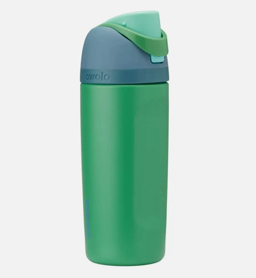 Owala 16oz Kids' FreeSip Stainless Steel Water Bottle 16 oz - Green Machine