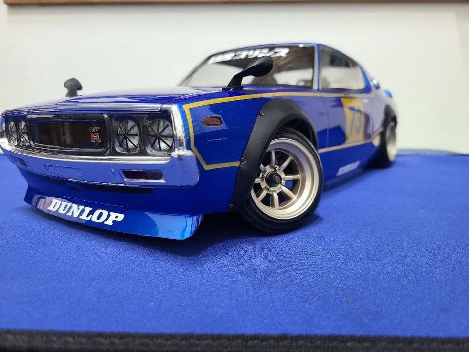 ABC Hobby 1/10 RC Car Painted Body Nissan Skyline GT-R KPGC110 - Image 3 of 4