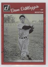 2023 Panini Donruss Retro 1990 Holo Red 452/2023 Dom DiMaggio #280 06ec