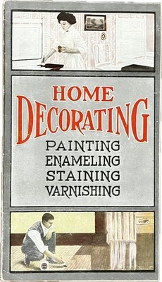 Early 19th Century Lead Paint Brochure with Sample Chips