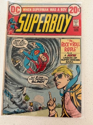 DC Comics Superboy #195 Comic Book Vintage Silver Age