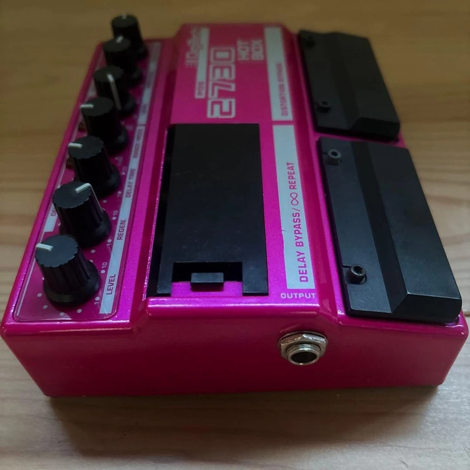 DigiTech PDS2730 Hot Box Delay & Distortion Pedal 2-in-1 Used - Image 4 of 4