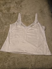 Women's Vintage Something Special Maidenform Slip Top Size 36 Made In USA