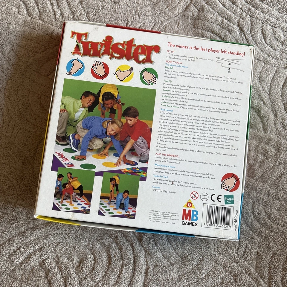 MB Games – Twister – Classic Family Party Game - Image 2 of 3