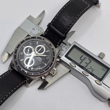 Oris Big Crown Telemeter Chronograph Stainless Steel 43MM Coin Bezel Auto 7569 10