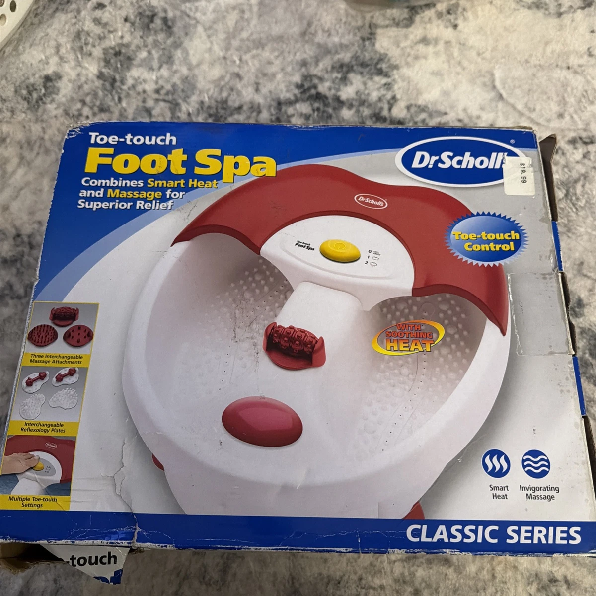 children's vibrating sensory toys Dr. Scholl's Foot Massage Machine Body Massagers for sale main image 1