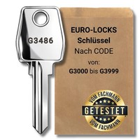 Euro-Locks ErsatzschlüSsel G3000-G3999 MöBel Spind Briefkasten NachschlüSsel